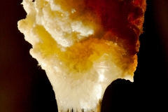 Crystals in a drop
