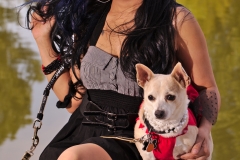 Vangie and Chica