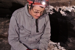 Deb downloading a datalogger